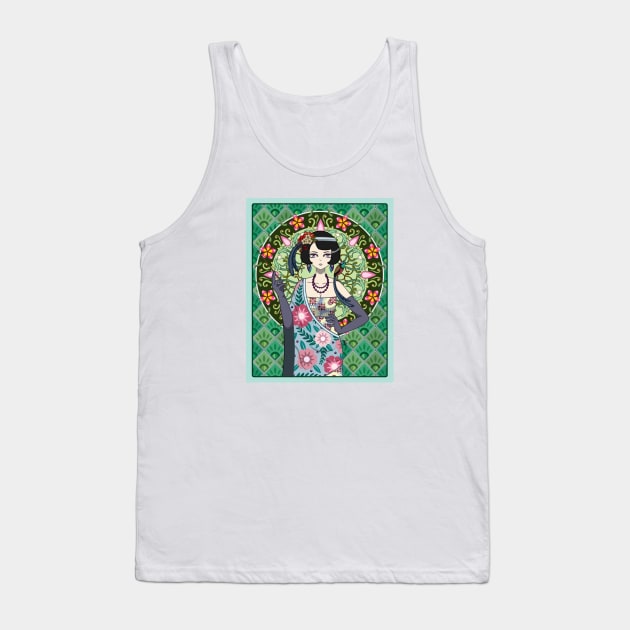 Spring Astrapia Princess Tank Top by Munchbud Ink